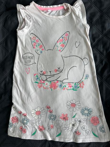Nočná košeľa so zajkom v. 92/98, 92