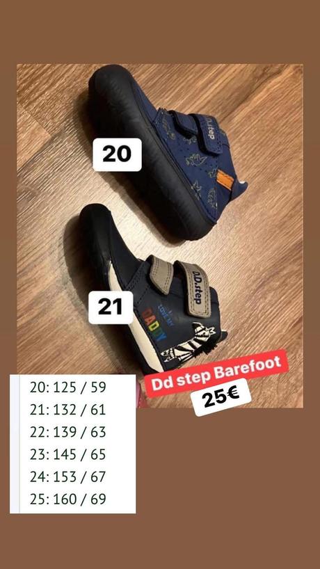 Dd step barefoot, d.d.step,20 / 21