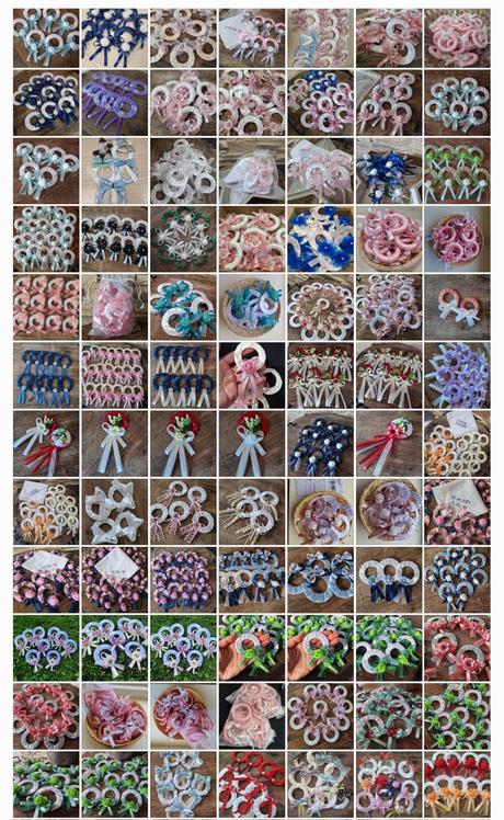 Rôzne malé venčeky na tanečnú slávnosť, 