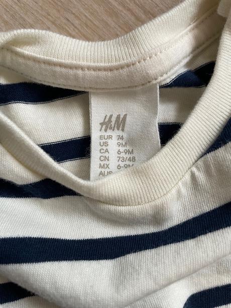 Set h&m veľ 74, h&m,74