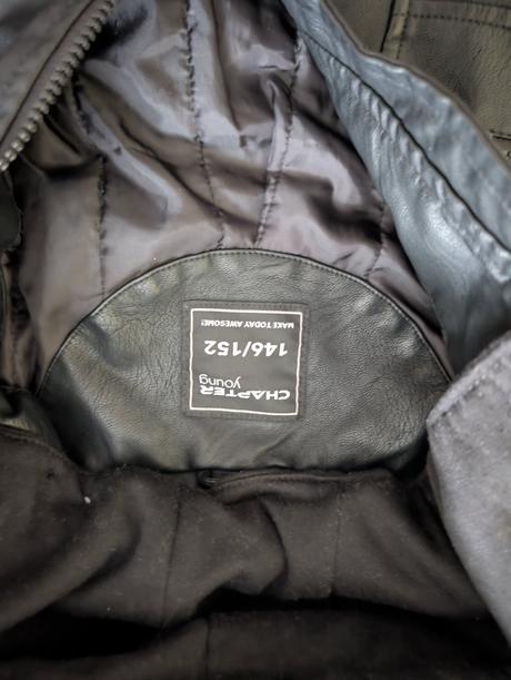 Koženková bunda s kapucňou, chapter young,146