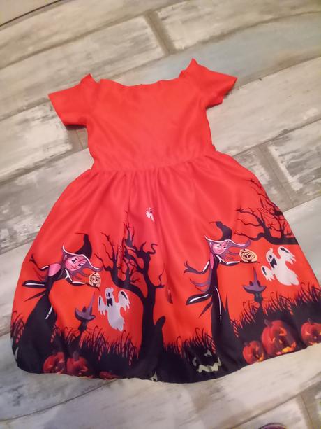 Šaty na halloween veľ.152/158, 152