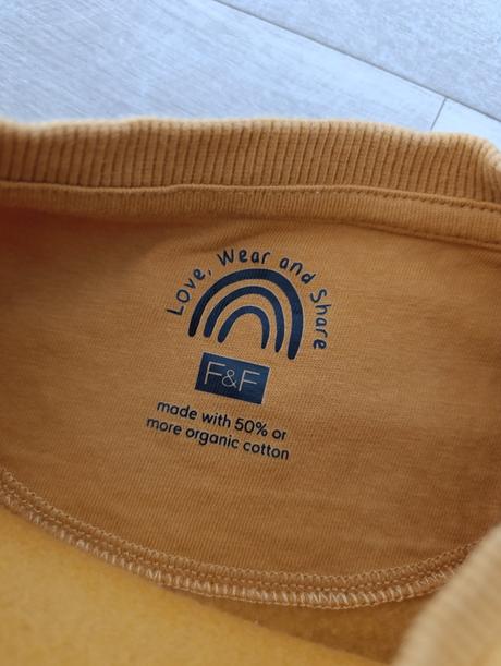 Dlhá mikina/mikinové šaty, f&f,116