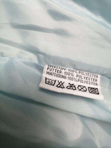 Vesta pre dievčatka bledomodra vel. 164, 164