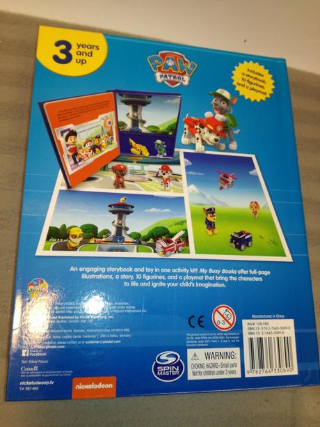 Paw patrol my busy book, 