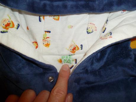 Teplucka mikina, prénatal,56