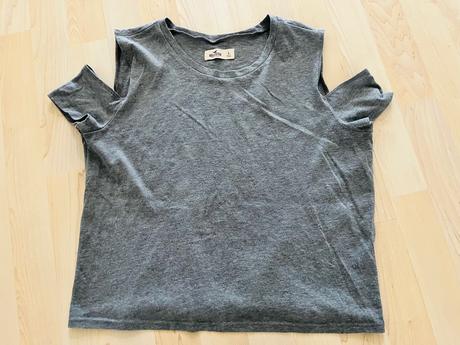Hollister tricko s odhalenymi ramenami m/l, hollister,m