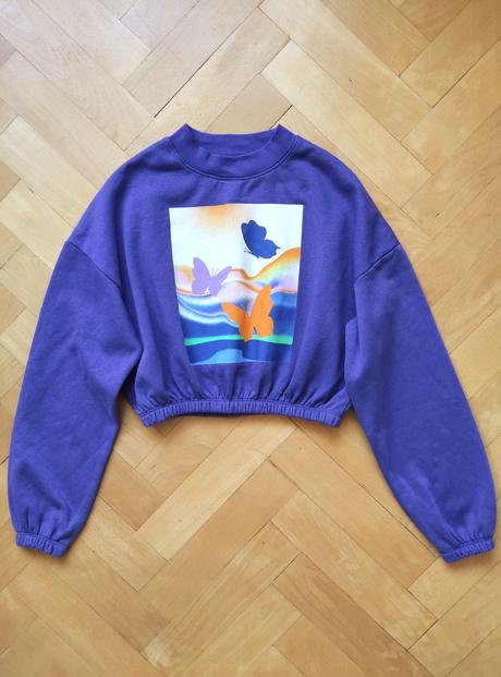 Mikina krátka h&m, h&m,158