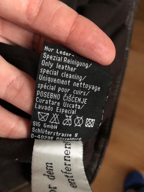 Jesenná bundička kožená, 36