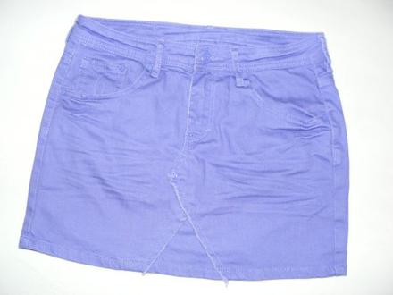 Rifľová mini sukňa zn. h&m, h&m,158