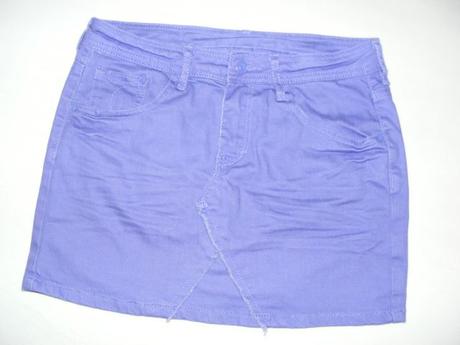 Rifľová mini sukňa zn. h&m, h&m,158