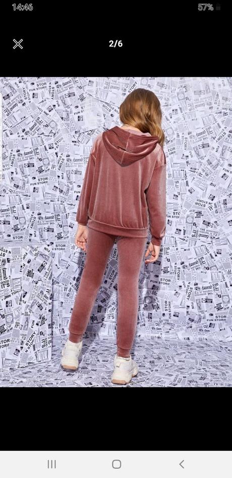 Komplet bunda s leginami zamatová poštovné zdarma, 122 - 158