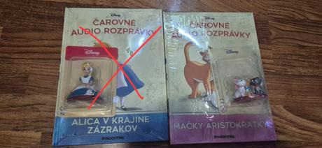 Predám disney čarovné audio rozpravky, 