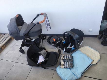 Cybex leotie lux + aton 5 so základňou, cbx,cbx leotie lux