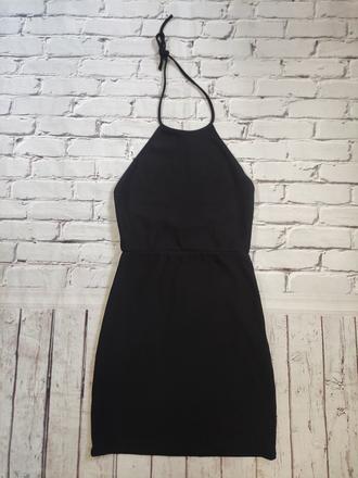 Malé čierne šaty brandy melville, xs