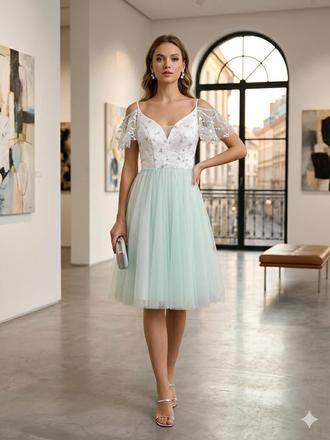 Spoločenské šaty vo veľkosti s/m - viazanie, m / s