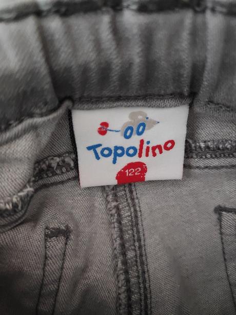 Trištvrťové rifličky, topolino,122