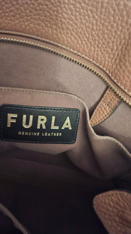 Furla kožená kabelka, furla