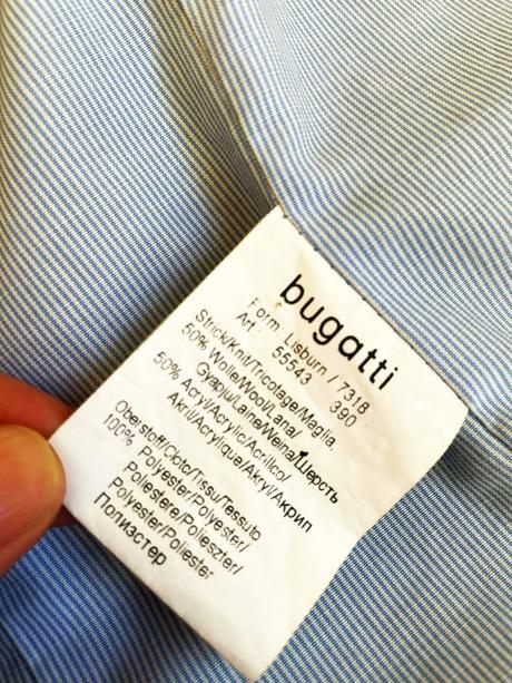 Vesta bez rukávov bugatti, l