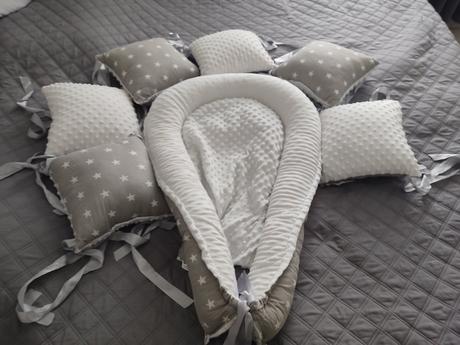 Hniezdo do postieľky, šírka (cm): 60,dĺžka (cm): 100