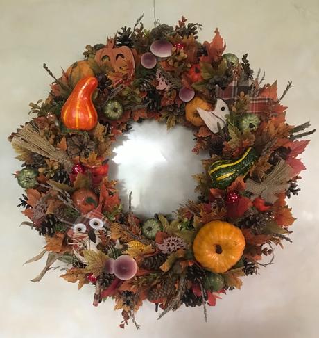 Jeseny veniec 60 cm, 