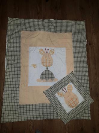 Paplón s vankúšikom pre bábätko, šírka (cm): 100,dĺžka (cm): 120