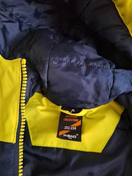 Zimna lyziarska bunda head, 158