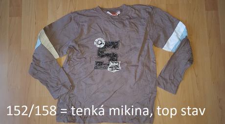 Tričko s dlhým rukávom, 152