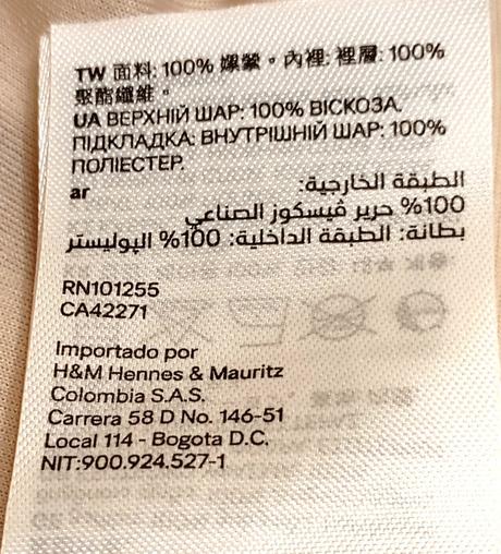Dlhé bodkované šaty, h&m,36