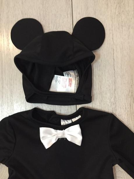 Chlapčensky kostym mickey mouse 2-6 mesiacov,