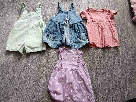 Mix oblečenia pre dievčatko 74, 68–80