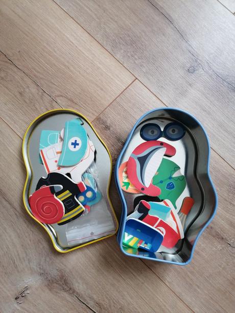 Djeco magnetické obliekanie, povolania, 