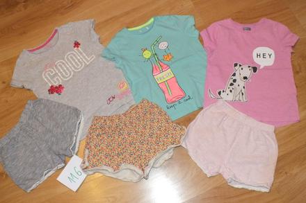 3x letny komplet 116, 104–116