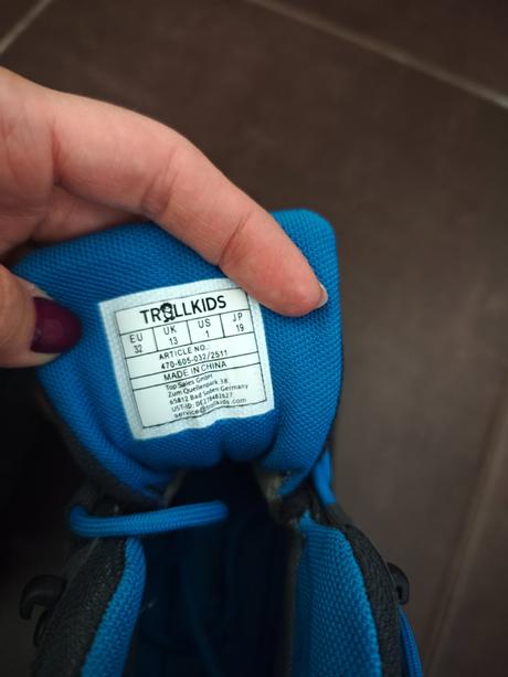 Turistické detské topánky, decathlon,32