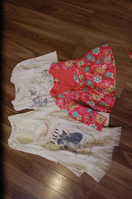 Tričká s dlhým rukávom 104 cm  3ks next, 1ks m&s, next,104