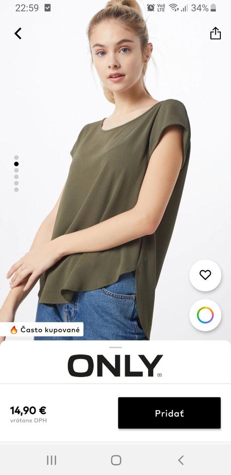 Blúzka č.38, only,38