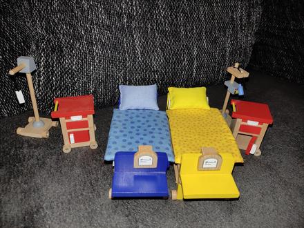 Drevená nemocničná izba,