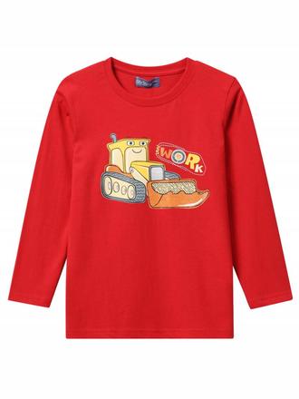 Tričko bager, glo-story,122 / 128