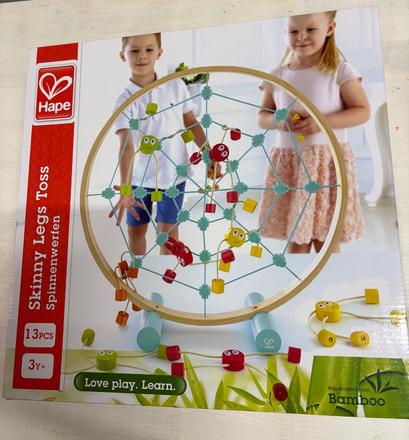Hape - hra pavúci v sieti super na motoriku, 