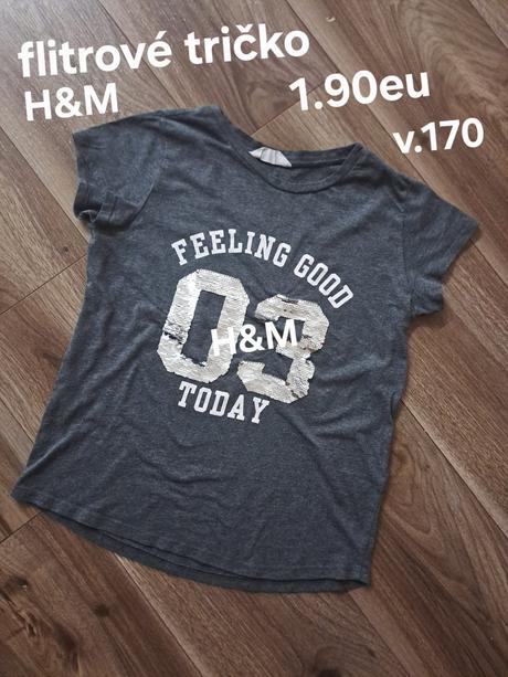 Tričko h&m, h&m,170