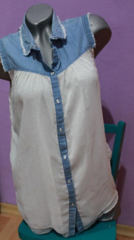 Bluzka s riflovinou, pimkie,m