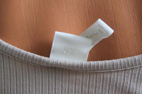 Béžový body top, h&m, h&m,s