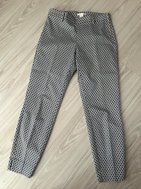 Vzorované nohavice, h&m,36