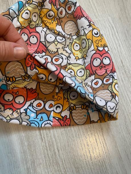 Dvojvrstvova bavlnena ciapka sovicky, 104