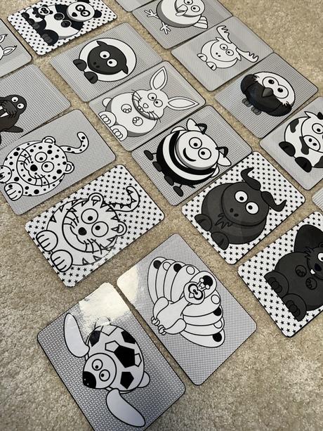 Miľnikové kartičky pre bábätko, 