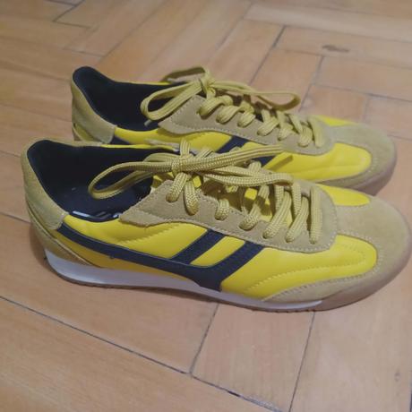 Tenisky often žlté, pull&bear,40