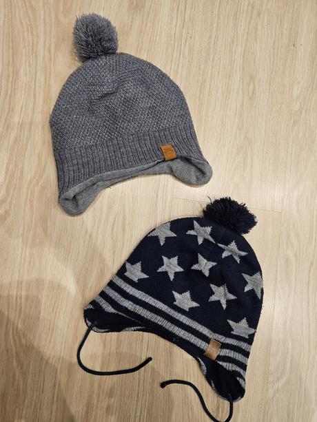 2x ciapka 110/128, h&m,122