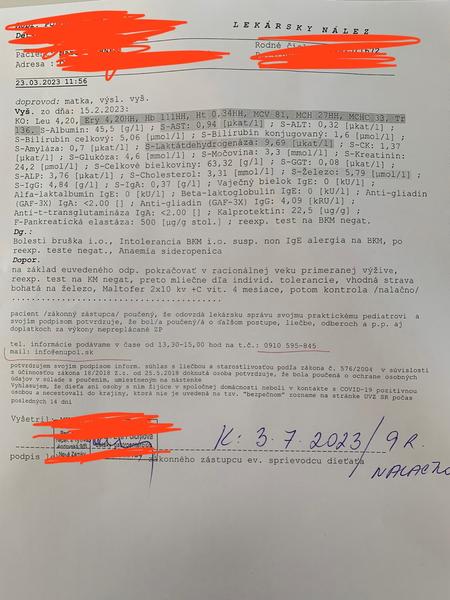 Má syn naozaj len nedostatok železa?