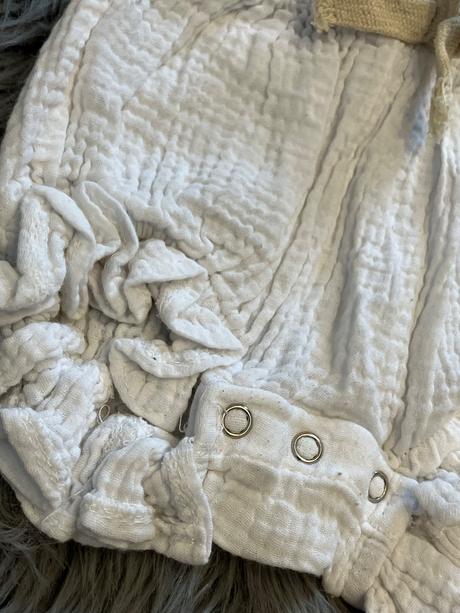 Dievčenský letný overal biely (80), 80