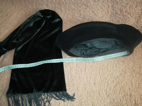 1609. klobúk a šál, xxl